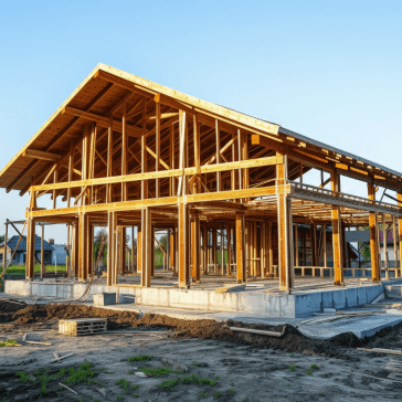 House in construction