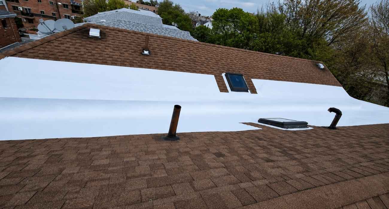 How many bundles of shingles in a square explained through a residential roofing project featuring asphalt shingles and roof waterproofing installation.