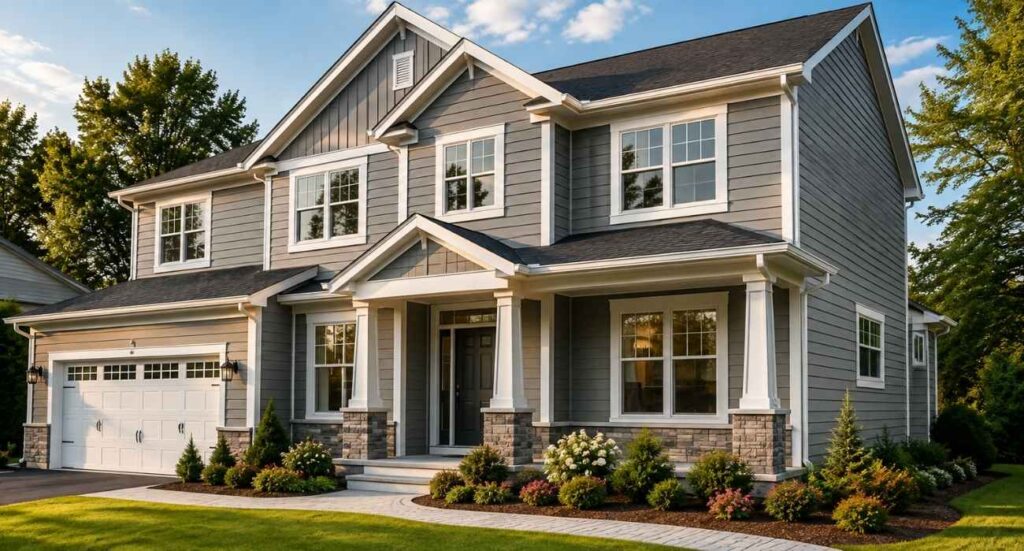 Beautiful home with newly installed siding